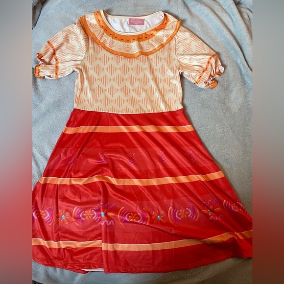 Kids Dolores from Encanto Inspired Costume Dress - Picture 2 of 6